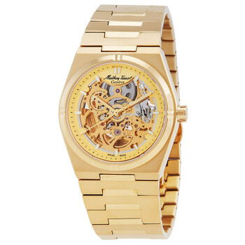 Đồng hồ tự động Mathey-Tissot Zeus Skeleton mặt Champagne nam H118CFPDI chính hãng