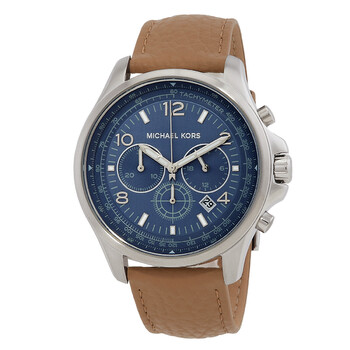 Đồng hồ Michael Kors MK9128 nam mặt xanh chronograph chính hãng