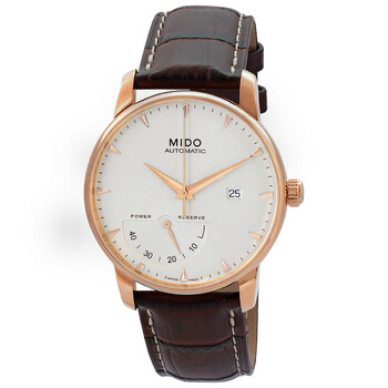Đồng hồ Mido Baroncelli Automatic mặt bạc M86053118 nam chính hãng