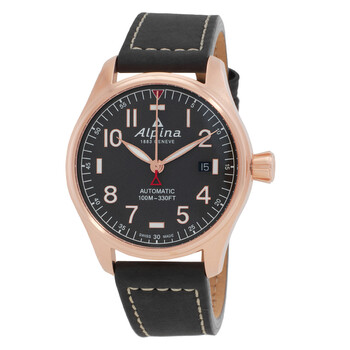 Đồng hồ nam tự động Alpina Startimer Pilot mặt đen AL-525G3S4-SR chính hãng