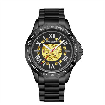 Đồng hồ nam mặt kính trong Anthony James AJ021 chính hãng