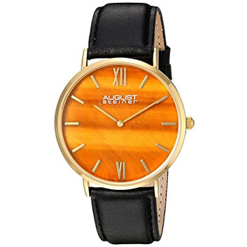 Đồng hồ nam August Steiner AS8211YGYL mặt vàng quartz chính hãng