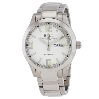 Đồng hồ nam Ball Engineer III Legend Automatic mặt bạc NM9328C-S14A-SLGR chính hãng