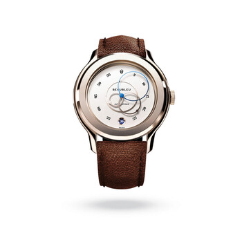 Đồng hồ nam Beaubleu Ecce Lys mặt số vàng hồng BB-LYS-Cognac chính hãng