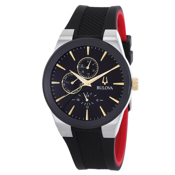 Đồng hồ nam Bulova Modern Millenia Chronograph 98C146 mặt đen chính hãng