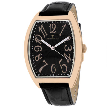 Đồng hồ nam Christian Van Sant Royalty II CV0374 mặt đen chính hãng