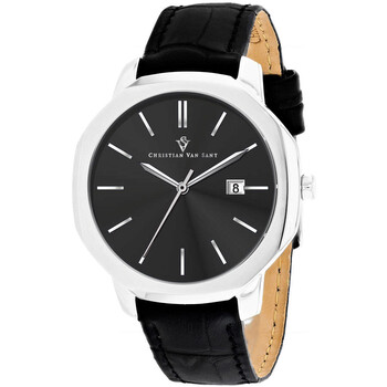 Đồng hồ nam Christian Van Sant Octavius CV0530 mặt đen chính hãng