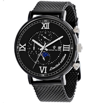 Đồng hồ nam Christian Van Sant Somptueuse LTD CV1159 mặt đen chính hãng