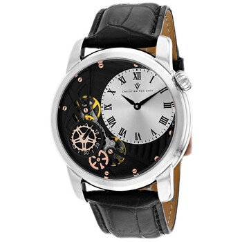 Đồng hồ nam Christian Van Sant CV1551 mặt số bạc tự động chính hãng
