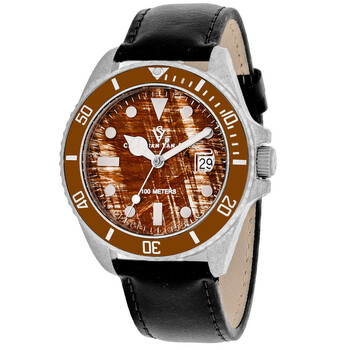 Đồng hồ nam Christian Van Sant Montego CV5101LB mặt nâu chính hãng