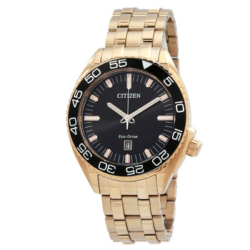 Đồng hồ nam Citizen Eco-Drive AW1773-55E mặt đen chính hãng