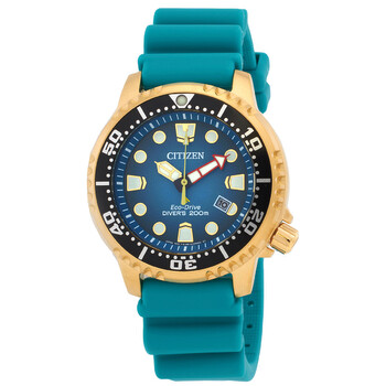 Đồng hồ nam Citizen Eco-Drive Promaster Dive mặt xanh BN0162-02X chính hãng