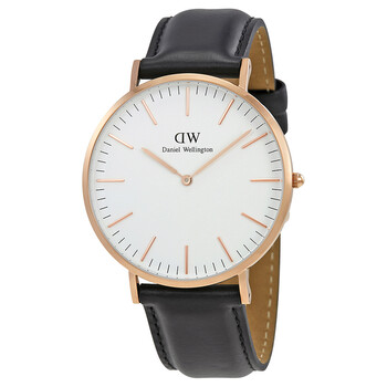 Đồng hồ nam Daniel Wellington Sheffield mặt trắng DW00100007 chính hãng