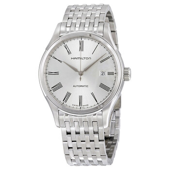 Đồng hồ nam Hamilton Valiant Automatic mặt bạc H39515154 chính hãng