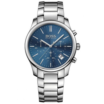 Đồng hồ nam Hugo Boss Time One Commander 1513434 mặt xanh chính hãng