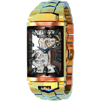 Đồng hồ nam Invicta 44254 mặt đen cơ khí vintage chính hãng