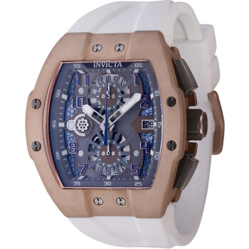 Đồng hồ nam Invicta 47190 Chronograph Titanium mặt xám chính hãng