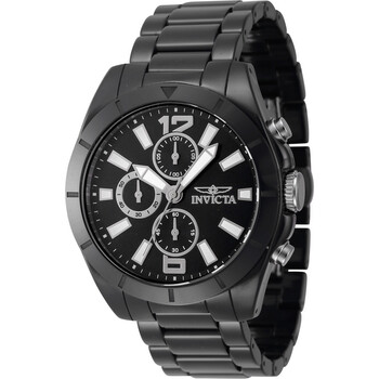 Đồng hồ nam Invicta 47333 mặt đen quartz chronograph chính hãng