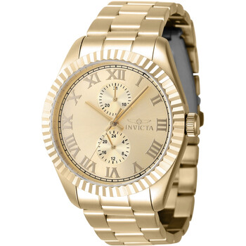 Đồng hồ Nam Invicta Specialty GMT Quartz Vàng 47431 chính hãng