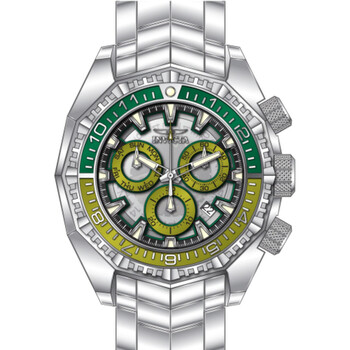 Đồng hồ nam Invicta Akula Chronograph Quartz mặt bạc 44295 chính hãng