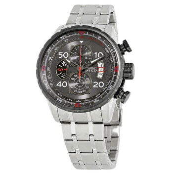 Đồng hồ nam Invicta Aviator Chronograph mặt xám 17204 chính hãng