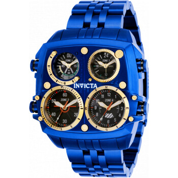 Đồng hồ nam Invicta Aviator Zulu Time mặt đen 35199 chính hãng