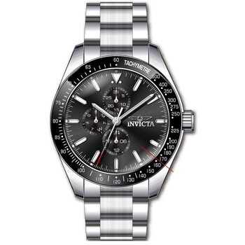 Đồng hồ nam Invicta Aviator Quartz mặt đen mã 38966 chính hãng