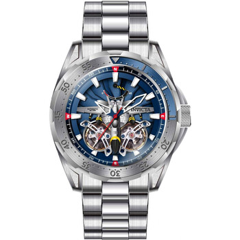 Đồng hồ nam Invicta Aviator Automatic mặt xanh 44686 chính hãng