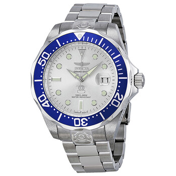 Đồng hồ nam Invicta Grand Diver mặt bạc 3046 chính hãng