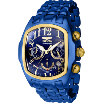 Đồng hồ nam Invicta Lupah Chronograph GMT 43155 mặt xanh chính hãng