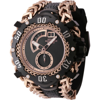 Đồng hồ nam Invicta Masterpiece Quartz mặt đen 44631 chính hãng