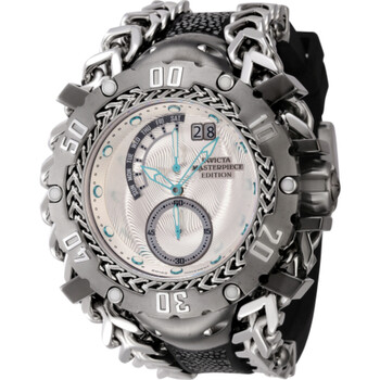 Đồng hồ nam Invicta Masterpiece Quartz mặt bạc 44637 chính hãng