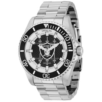 Đồng hồ Nam Invicta NFL Đen Xám Trắng Mã 36937 chính hãng