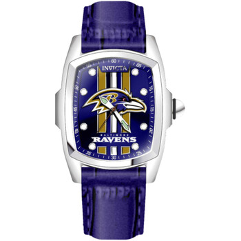Đồng hồ nam Invicta NFL Baltimore Ravens mặt tím 45466 chính hãng