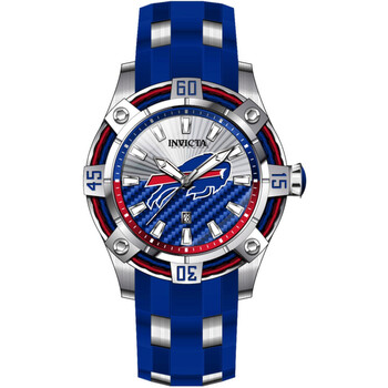 Đồng hồ nam Invicta NFL Buffalo Bills mặt bạc 42074 chính hãng