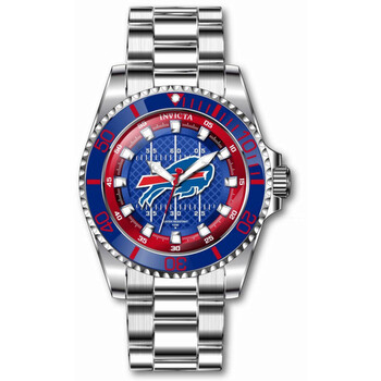 Đồng hồ nam Invicta NFL Buffalo Bills mặt xanh 43327 chính hãng