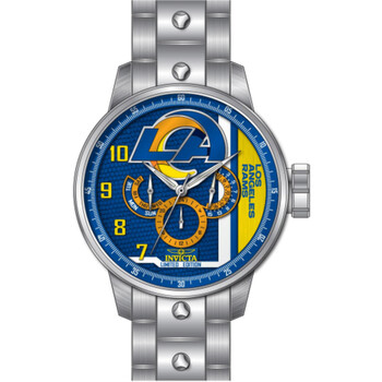 Đồng hồ nam Invicta NFL Los Angeles Rams GMT 45130 chính hãng