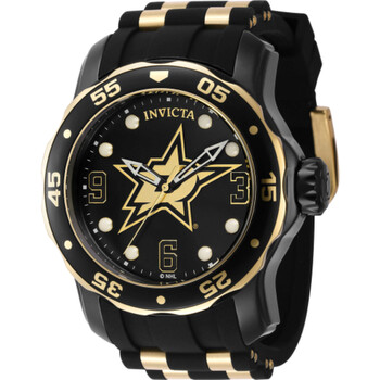 Đồng hồ nam Invicta NHL Dallas Stars mặt đen 42325 chính hãng