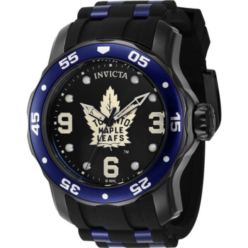 Đồng hồ nam Invicta NHL Toronto Maple Leafs mặt đen 42648 chính hãng