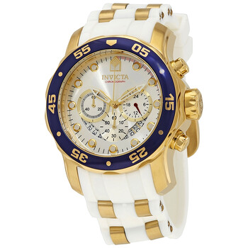 Đồng hồ nam Invicta Pro Diver Chronograph mặt bạc 20293 chính hãng