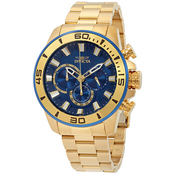 Đồng hồ Nam Invicta Pro Diver Chronograph Mặt Xanh 22587 chính hãng