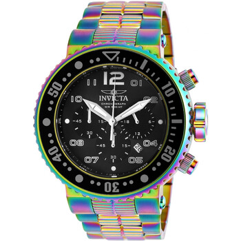 Đồng hồ nam Invicta Pro Diver Chronograph mặt đen 25078 chính hãng