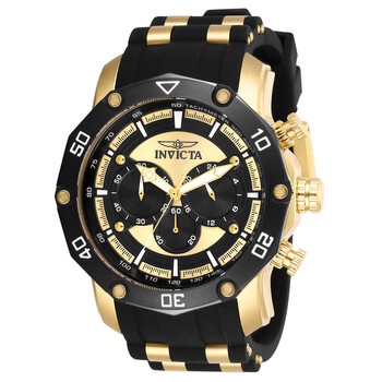Đồng hồ nam Invicta Pro Diver Chronograph vàng đen 28754 chính hãng