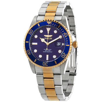 Đồng hồ nam Invicta Pro Diver Quartz mặt xanh hai màu 33268 chính hãng