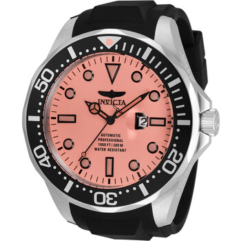 Đồng hồ nam Invicta Pro Diver Date Automatic mặt đỏ 33606 chính hãng