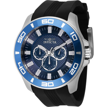 Đồng hồ nam Invicta Pro Diver GMT Quartz mặt xanh 37186 chính hãng
