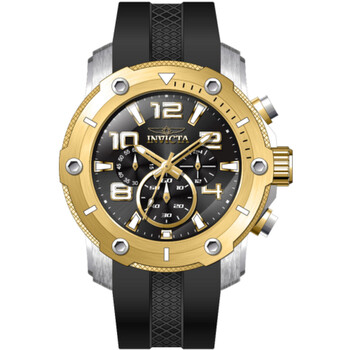 Đồng hồ nam Invicta Pro Diver GMT Chronograph mặt đen 45738 chính hãng