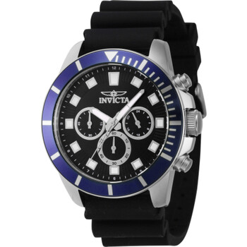 Đồng hồ nam Invicta Pro Diver Chronograph GMT mặt đen 46079 chính hãng