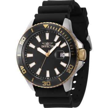 Đồng hồ nam Invicta Pro Diver Quartz 46091 mặt đen chính hãng
