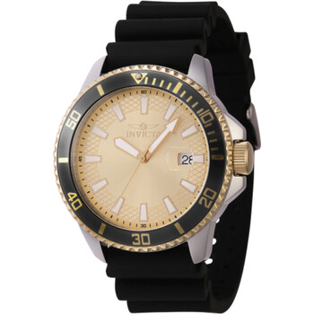 Đồng hồ nam Invicta Pro Diver Quartz mặt vàng 46135 chính hãng